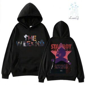 The Weeknd Shirt, Starboy Album Graphic Tee, Retro R&B Music Shirt, Unisex Stree